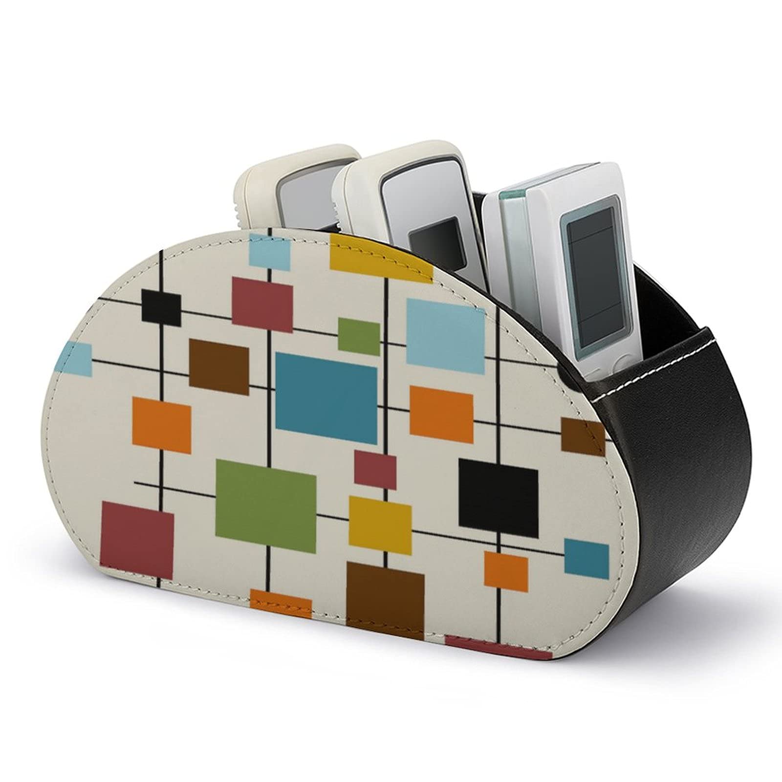 Amazon｜ミッドセンチュリーモダンアートリモコンホルダー収納