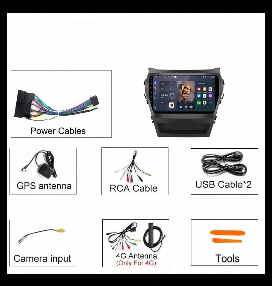 Radio 2 DIN Mazda 5 2005-2010 con Bluetooth y Android Auto 32G 7