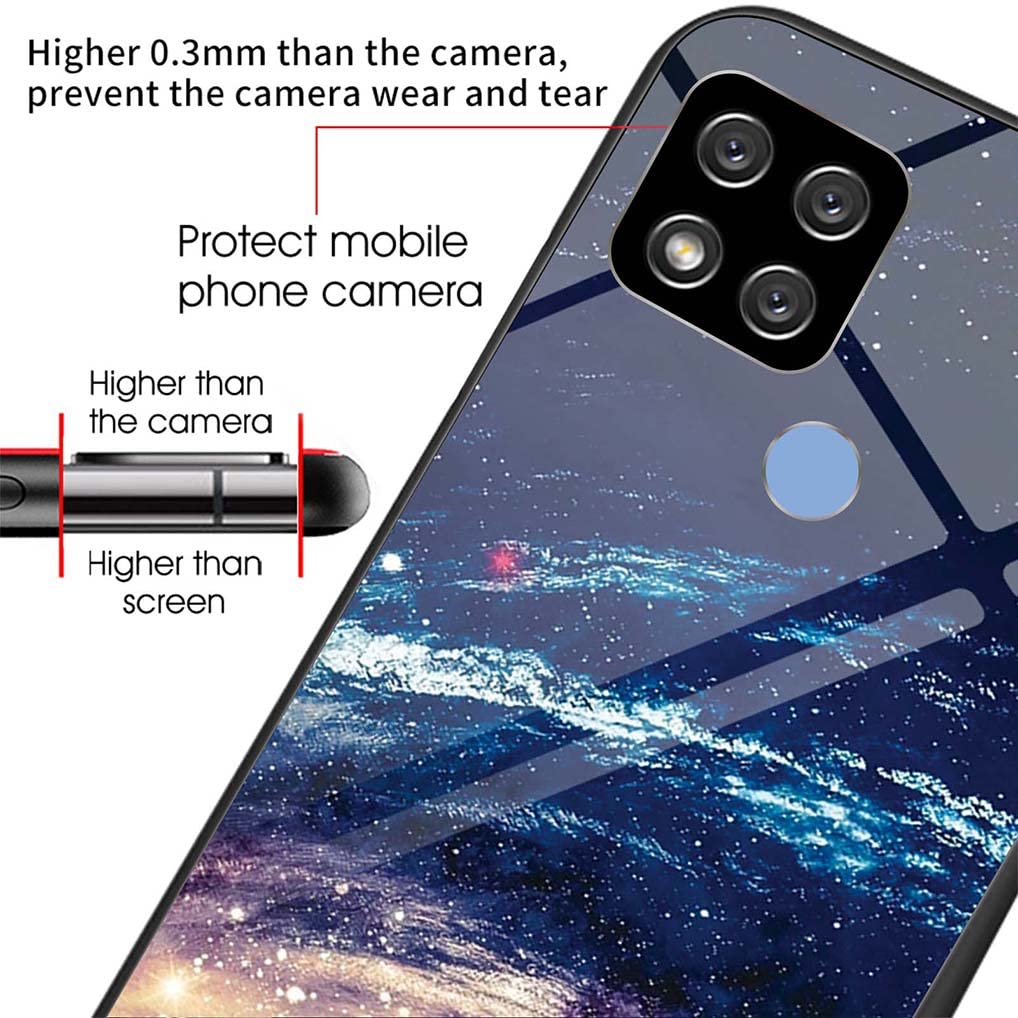 HAOYE Cover per Xiaomi Redmi 10A / Redmi 9C NFC, Rugged Custodia