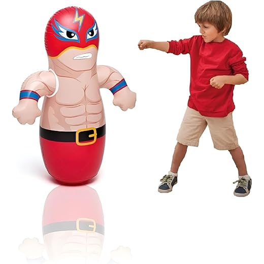 Boxer Hit Me Inflatable Toy for Kids