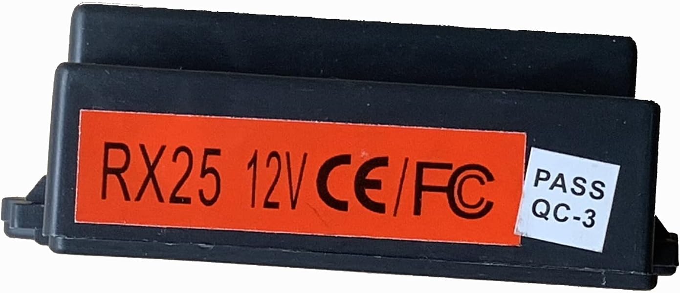 weelye RX25 12V Control Box with model and certification labels