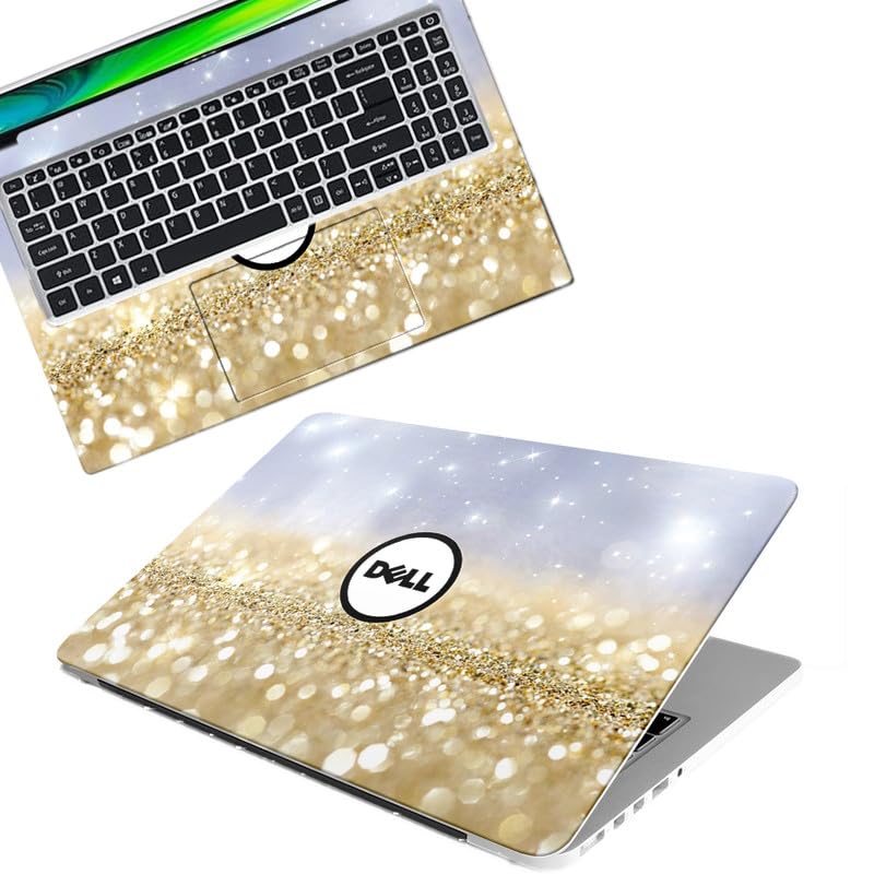 Image of Galaxsia DSGN 310 Full Body Laptop Skin Bubble-Free| Laminated & Removable | HD Quality Sticker for Laptops Upto 15.6 Inches Compatible with DELL