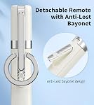 Mobile Phone Selfie Stick Tripod Rechargeable Portable Wireless Compatible with Smartphones for CX609 Tripod Beige/Grey