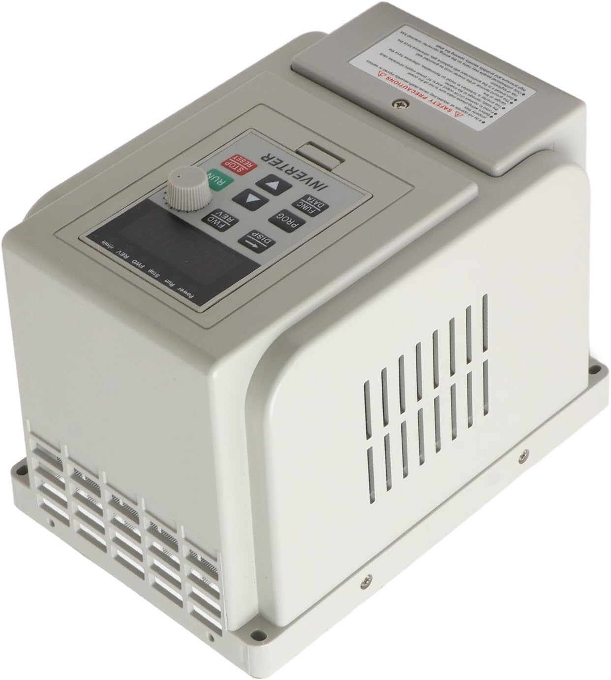 VFD Single to 3 Phase, 4kW 220V Single-Phase Variable Frequency Drive Inverter, VFD Speed Controller Inverter for 3-Phase Motor
