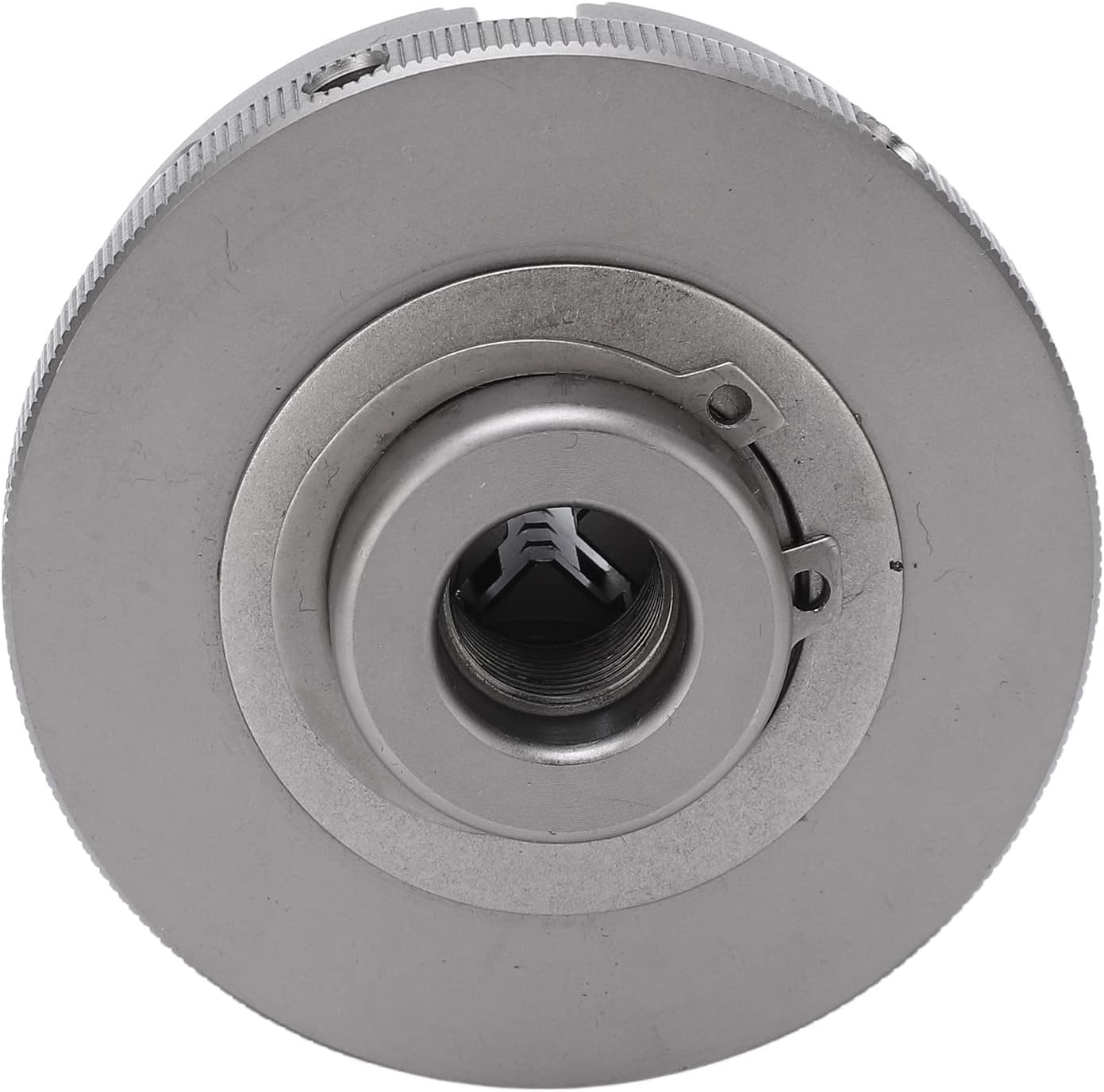 Bnineteenteam 4顎の旋盤チャックスチール材料、精密機械加工された幅広い範囲、木工および産業用具用、2.5インチ