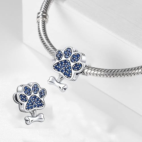 Miniatura 2 de Dijes de plata de ley 925 para pulseras, collares, colgante con circonitas cúbicas 5A dije charm para mujeres joyería DIY