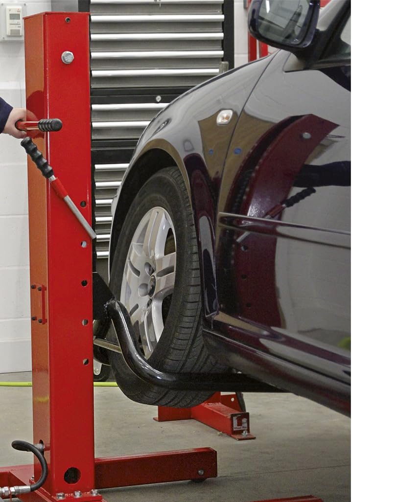 Elevador de Coches Lateral portatil neumatico, 1.5 toneladas