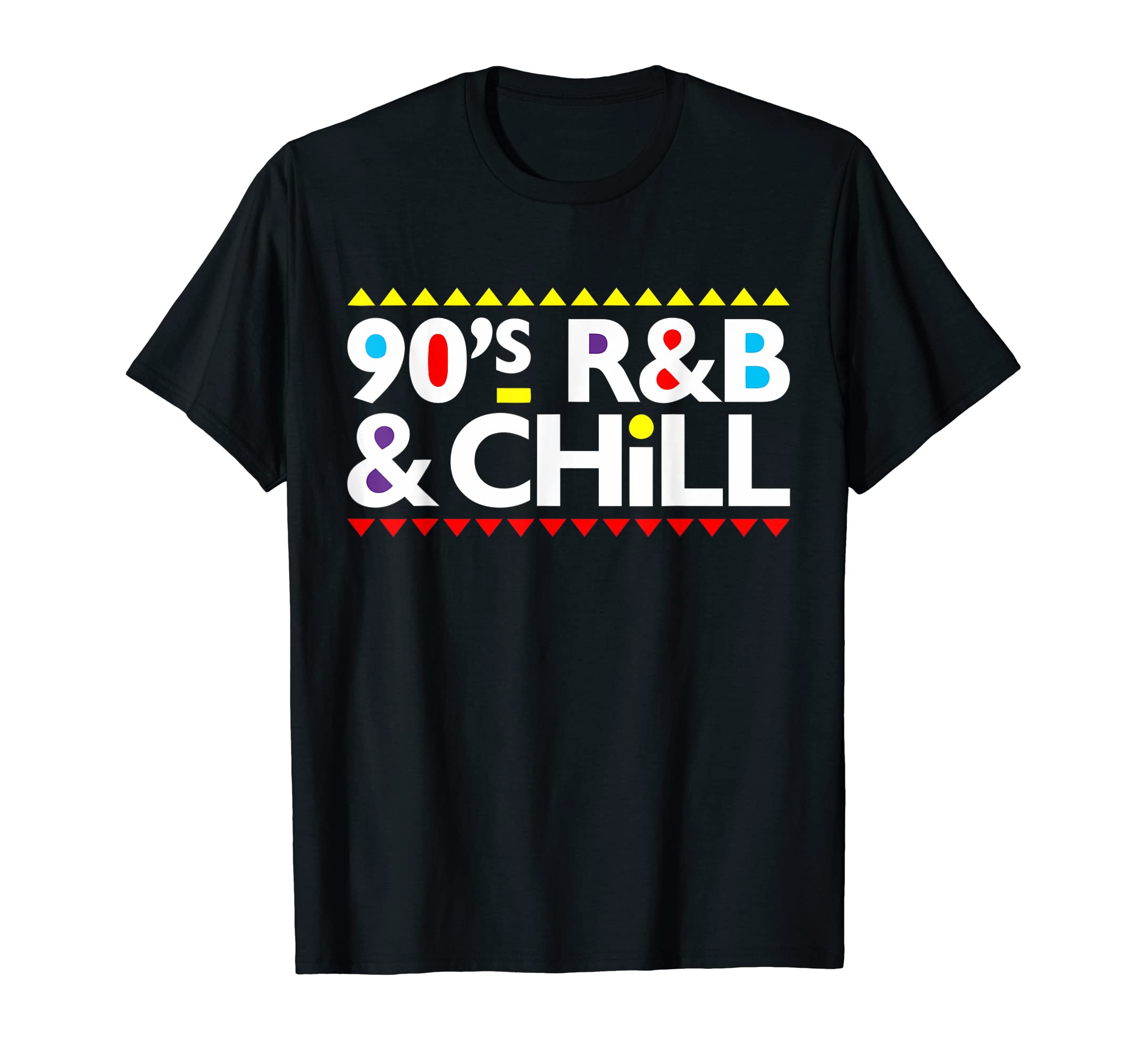 Retro Cool I Love 90's R&B & Chill R&B Music Lovers T-ShirtOEKO-TEX STANDARD 100