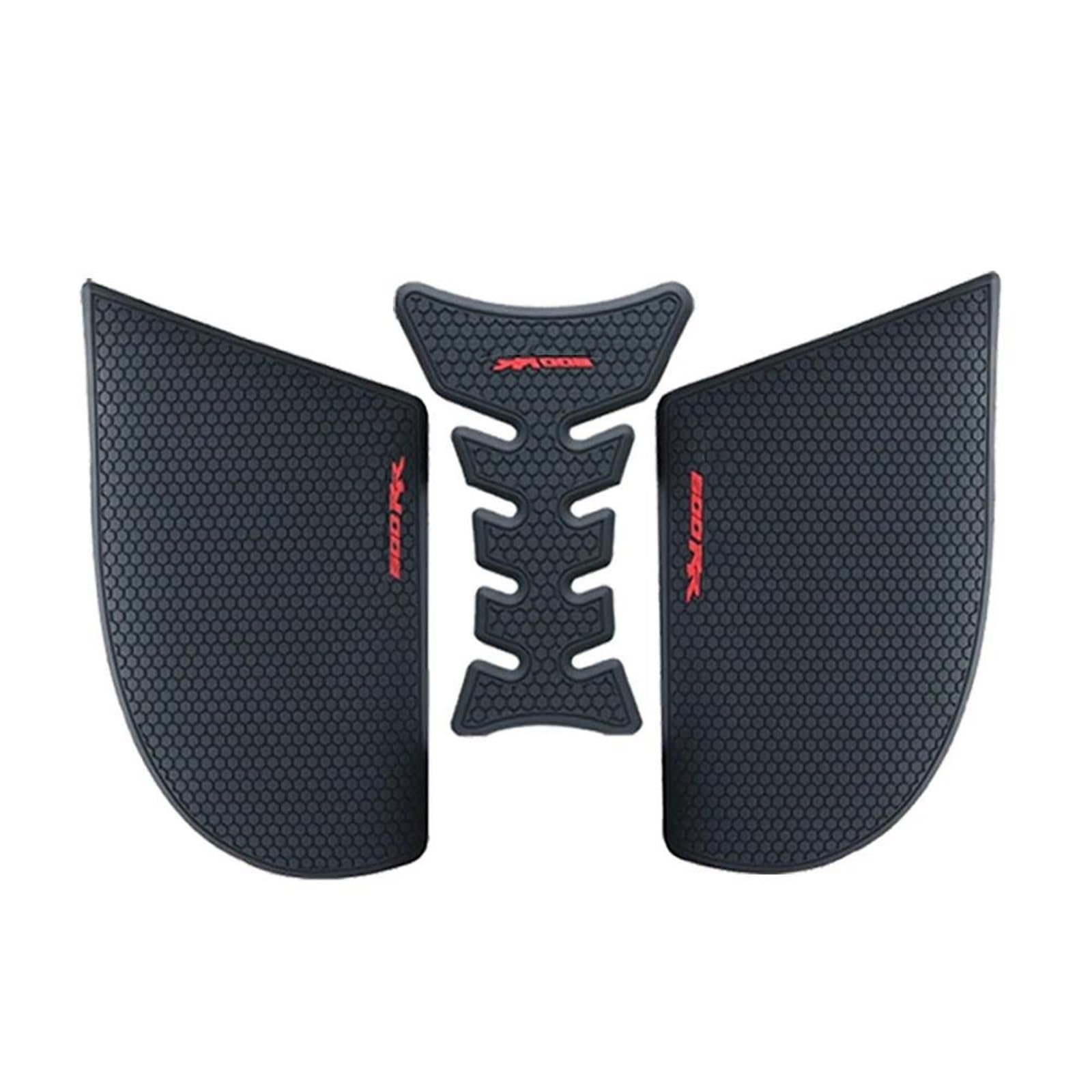 for CBR600RR HRC 2020-2024 Motorcycle Tank Traction Pad Anti Slip Sticker Gas Grip Protector Fairing Sticker(Black3)