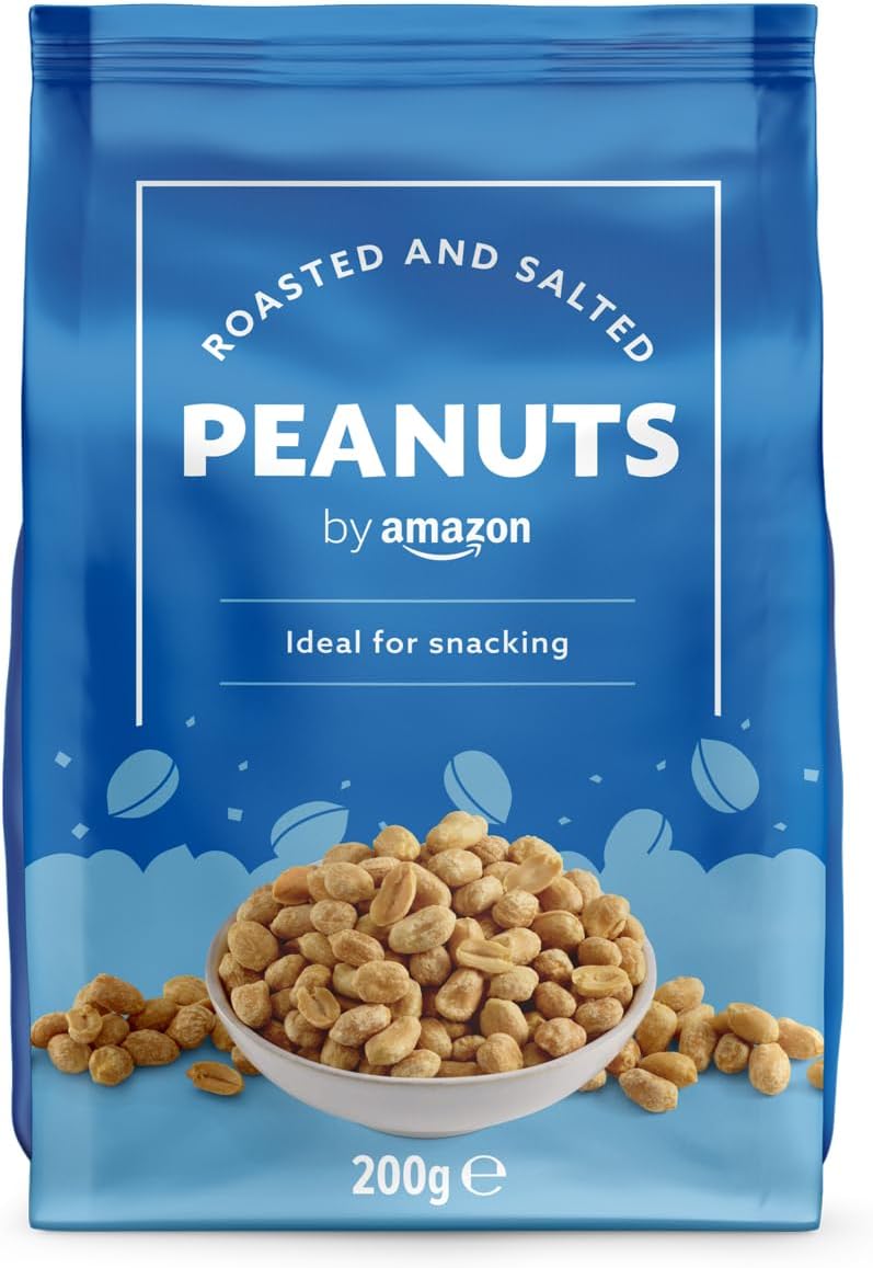 by Amazon Roasted And Salted Peanuts, 200g