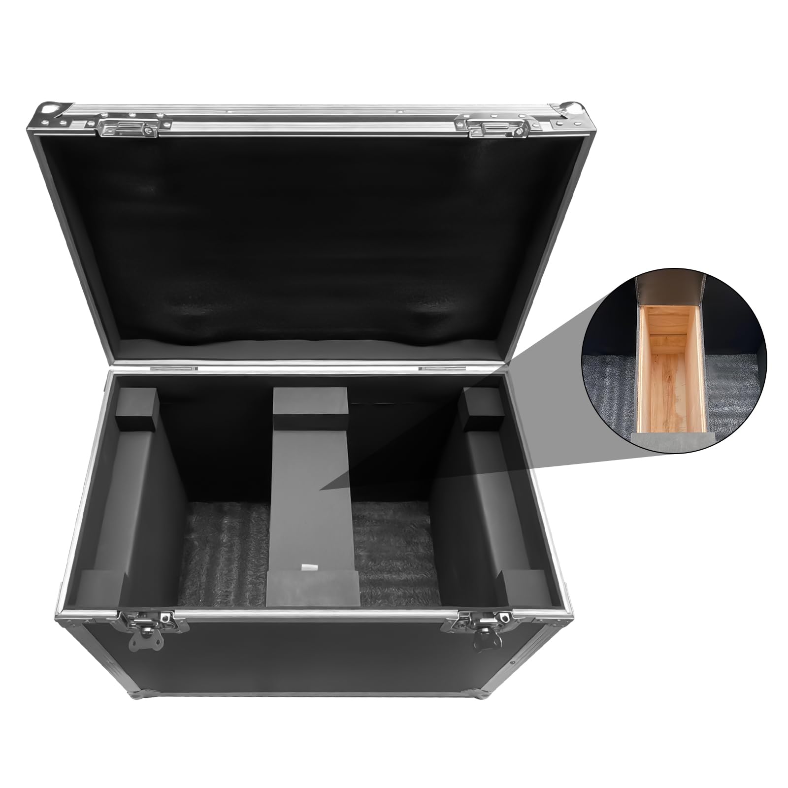 Flight Case con ruote 2 IN 1 Fly Case per 230W 295W Teste mobili LED Beam Moving Head Flightcase