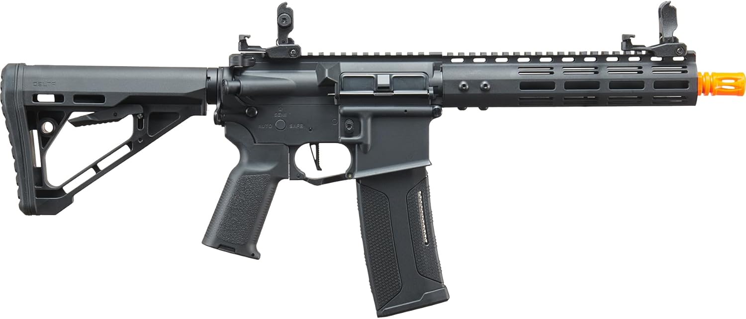 Lancer Tactical Gen 3 Archonn 9'' Lightweight Durable Polymer M4 Airsoft MLOK AEG w/High Speed Mid Cap with Programmable Trigger (ETU & MOSFET)