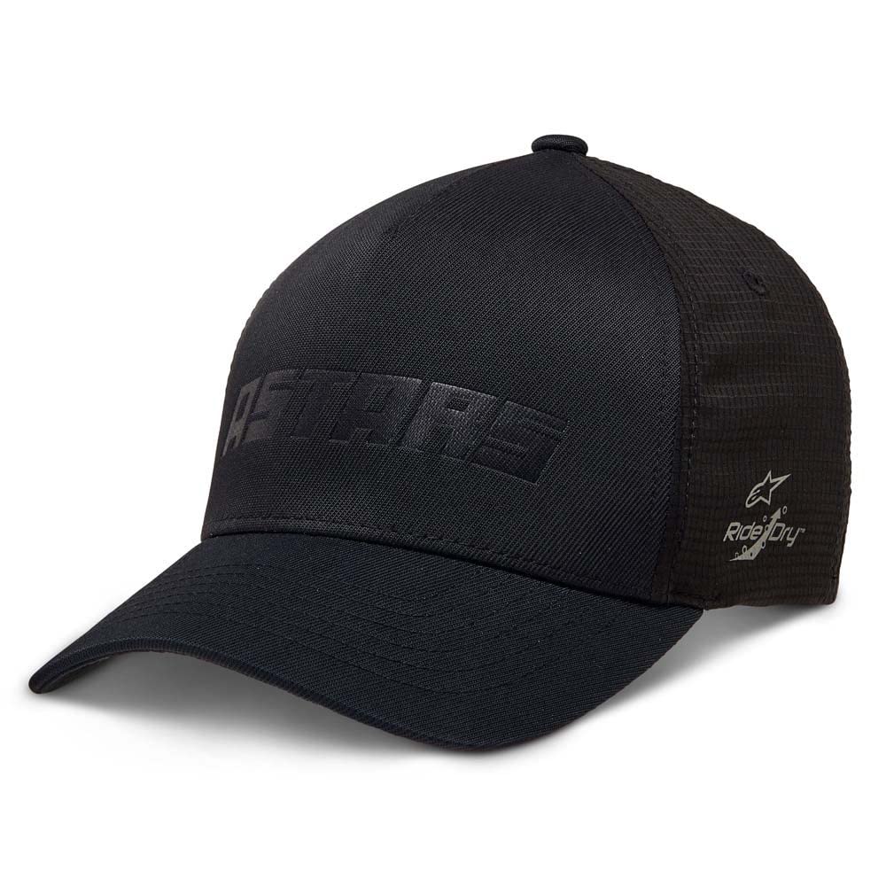 Alpinestars Men's Black Codex Tech Hat Baseball Cap S/M