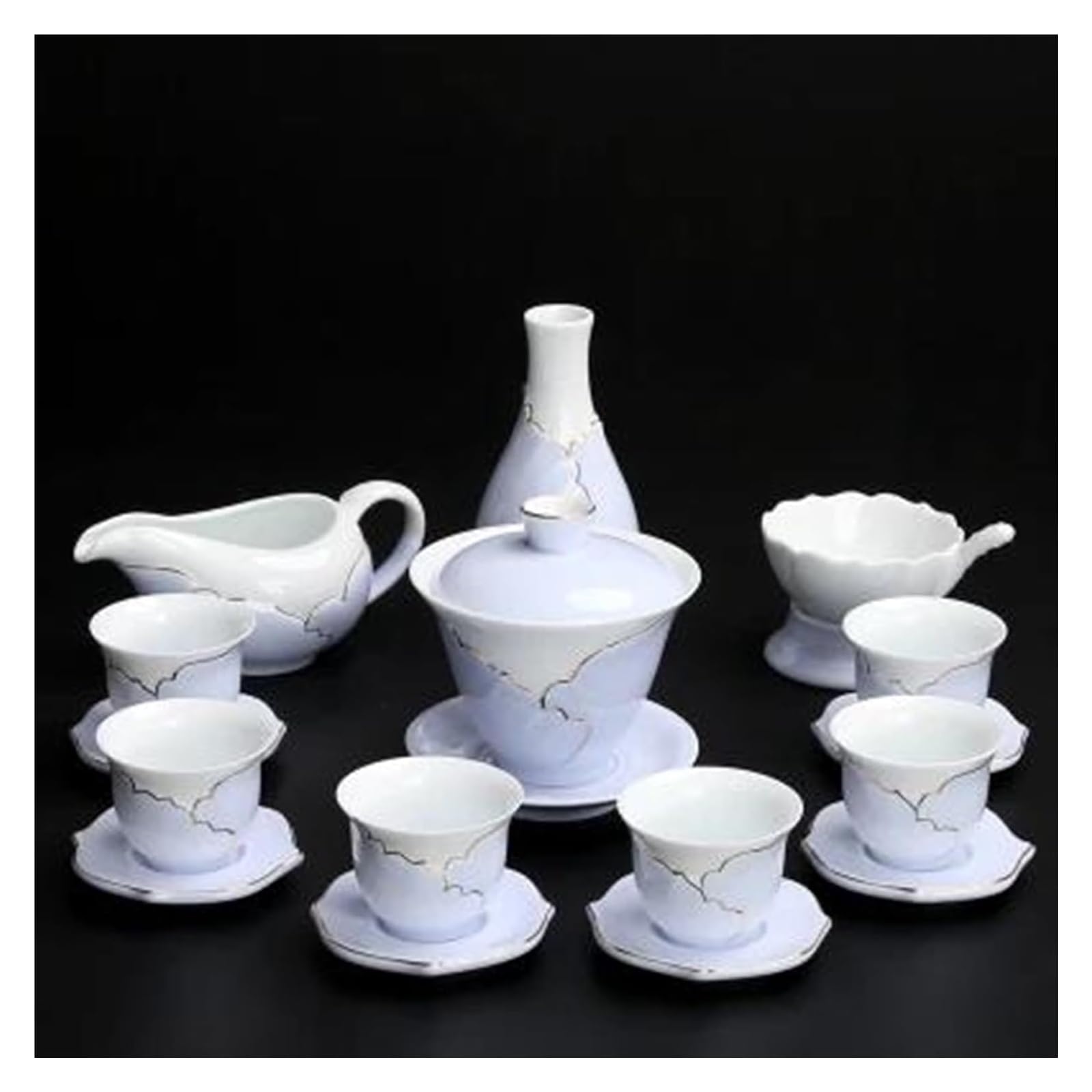 Porzellan Tee SetLeopard Print Bone China Kaffee Set Porzellan Teekanne Tasse Keramik Becher Schüssel