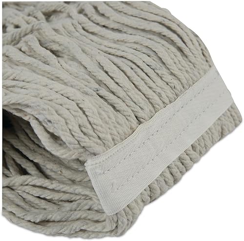 Miniatura 6 de Boardwalk Cm02024s - Cabezal de trapeador de algodón, 24, blanco, 12cartón