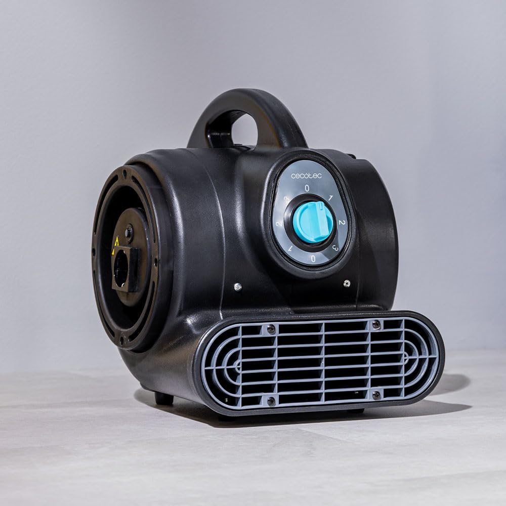 Cecotec Souffleur de Sol Ventilateur de Séchage Blowindustry 2000 Flowfloor 200W 1400 Tr/min 3 Vitesses Débit d'Air 1150 m³/h