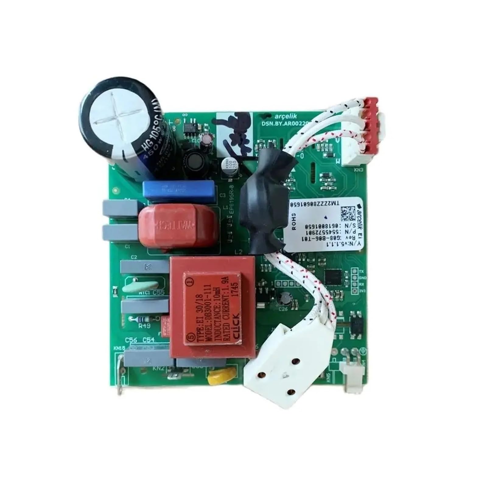 Refrigerator Motherboard Inverter Control Card ，Compatible For Beko， G08-B07 Mother Board ,Main Board