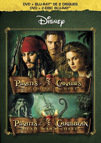 Pirates des Caraïbes : Le Coffre du mort (Bilingual DVD Combo Pack) [Blu-ray + DVD] [Blu-ray]