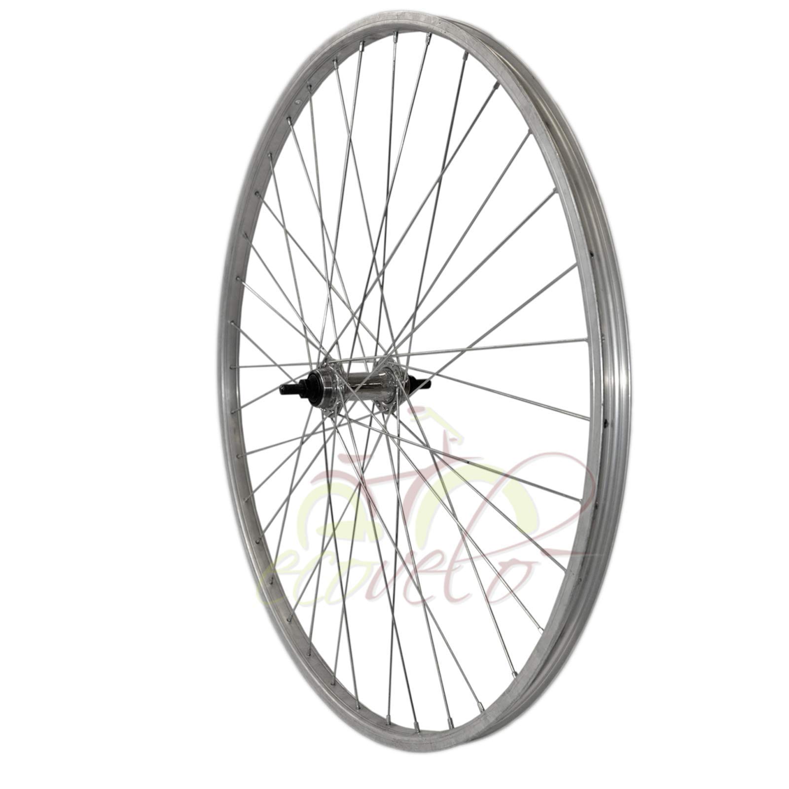 ECOVELO Cerchio Ruota 26 x 1 3/8 (590-19) Bici Bicicletta Olanda City Bike (Posteriore 1 Velocita')