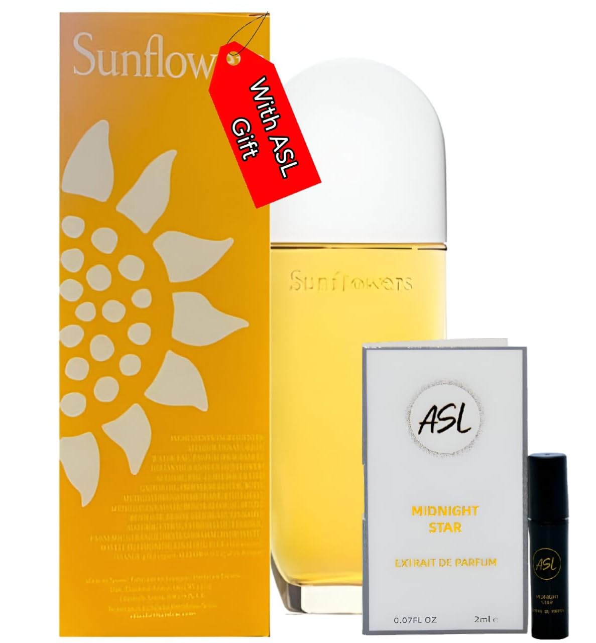 ASL-Perfume For Women Eau de Toilette spray 3.3 Fl Oz with bundle Travel size Perfume Gift