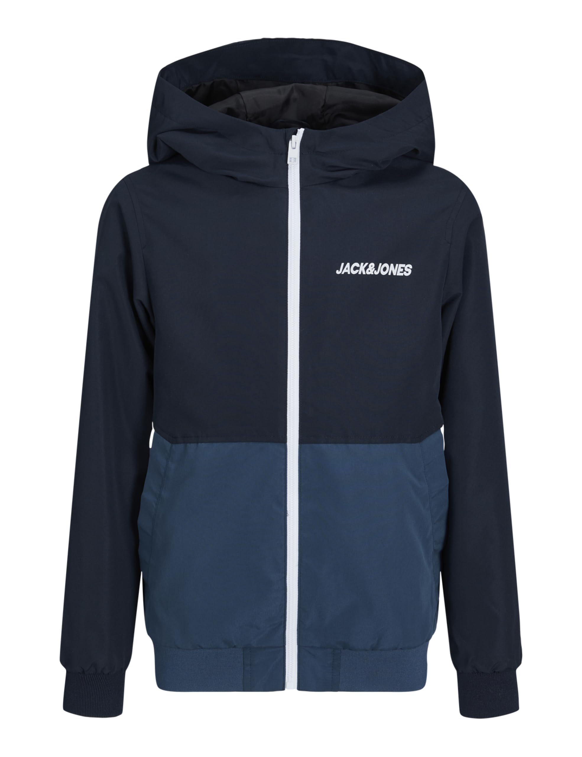 JACK&JONES JUNIOR Jjerush Blocking Hood Bomber Noos Jnr Giacca Bambini e ragazzi