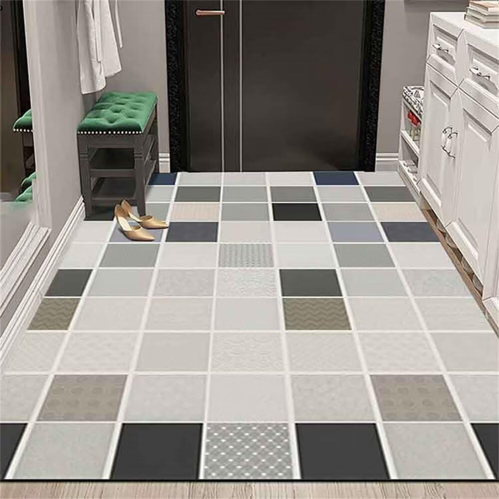 Tapis de chambre adulte moderne gris pour un salon accueillant 180x220