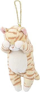 りぶはあと マスコットポーチ くびねっこ トラネコ (全長約20cm) 小物入れ かわいい 87032-42