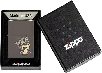 Amazon.com: Zippo Lucky 7 Black Ice Pocket Lighter : Health