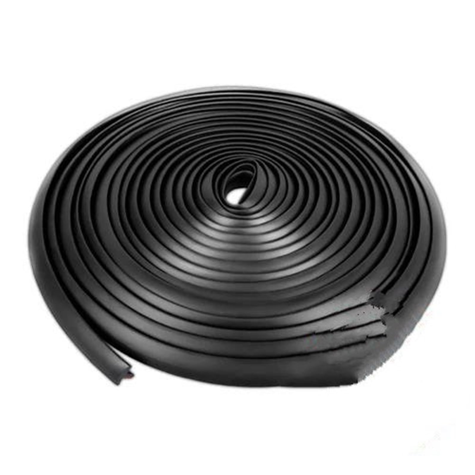 One Color Car Window Rubber Seal 10M Car Rubber Seal Strip Slanted T Type Seal Waterproof Soundproof Protector Sealant Window Weatherstrip(2M)