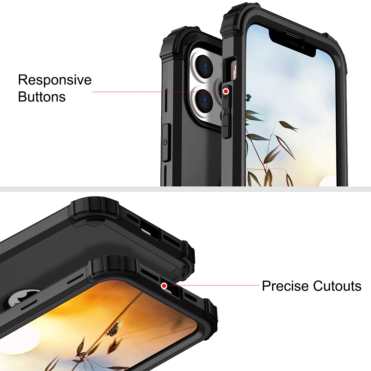 Amazon.com: Phone Case for iPhone 13 Pro Max 2021 6.7 inch Hard