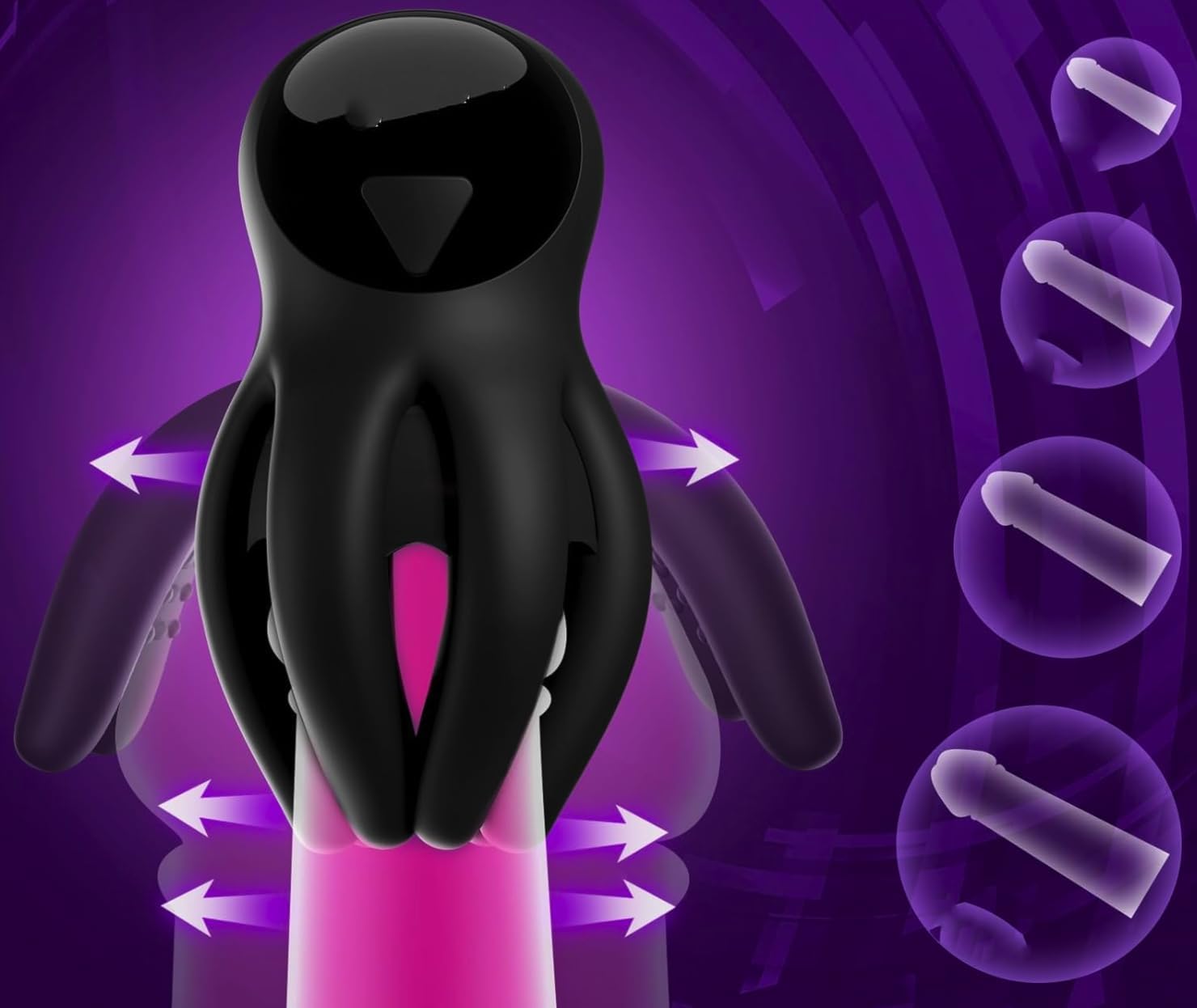 Elevated Sensation Vacuum Enhancer for Endurance Enhancement and Gentle Stimulation UV50555