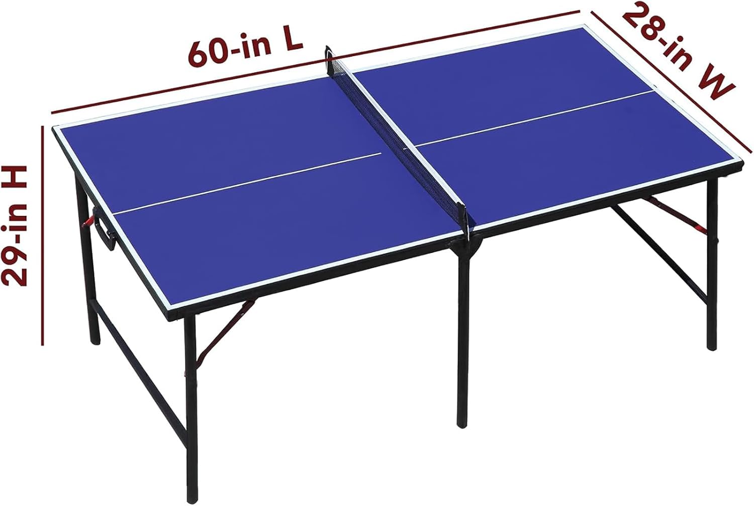 Table Tennis Table, Indoor and Outdoor Folding Mobile Table Tennis Table, The Perfect Small Space Solution
