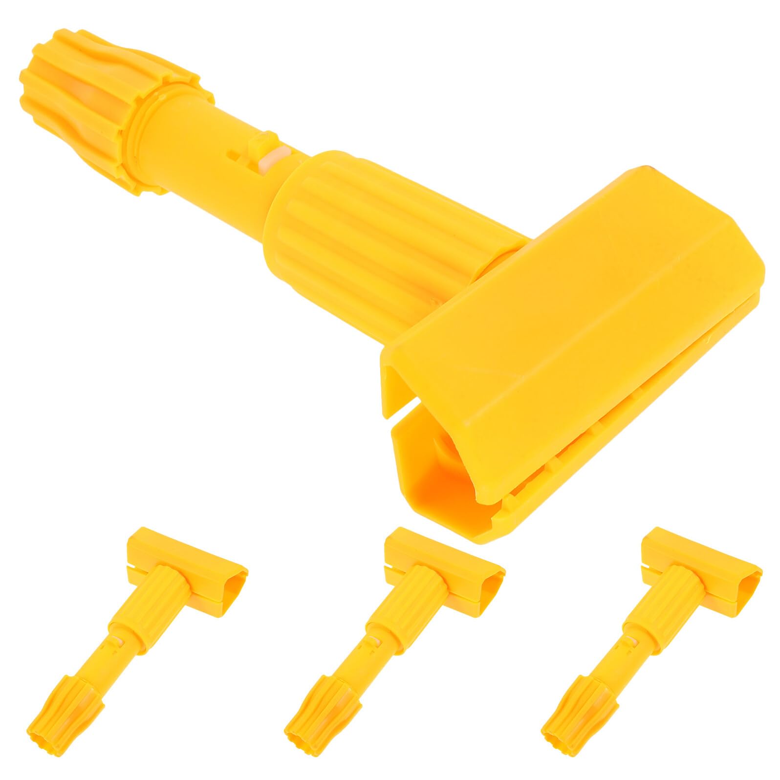 4pezzi Clip per Asta della Spugna di Clip di Ricambio per Asta della Spugna in Plastica Connettore per Testina di Pulizia del Pavimento della Dust Putter