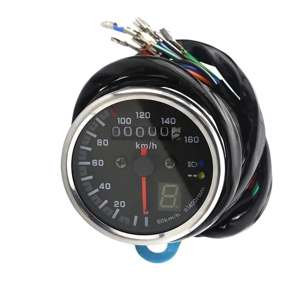 odometer compteur Compteur de moto, odomètre, jauge, Instrument indicateur LED, pièces, accessoires modifiés