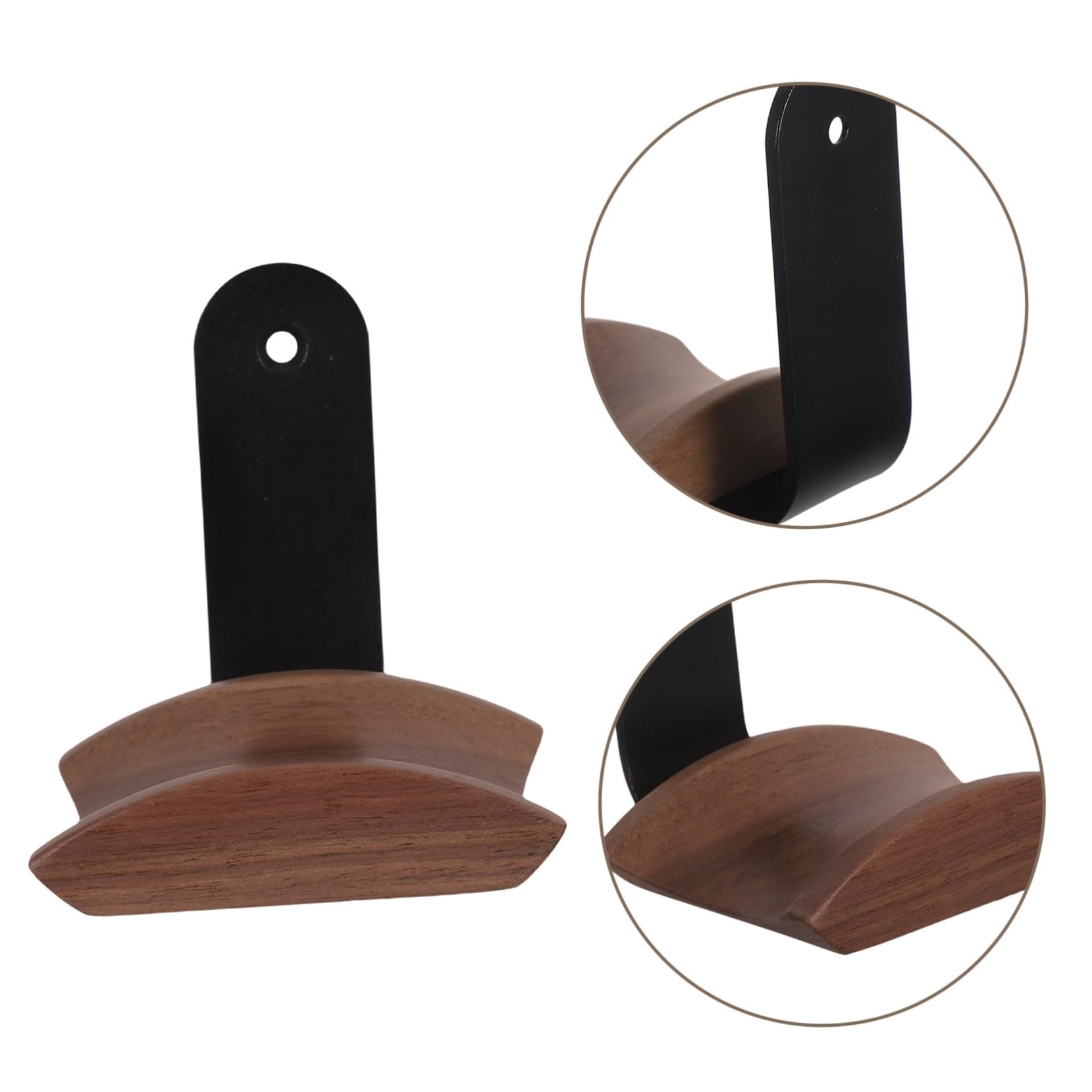 Headphone Rack Wandhalterung aus Holz Platzsparender Kopfhörerhalter für Gaming Büro und Zuhause Stabiler Headset Haken für Organisierte Aufbewahrung und Komfort