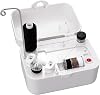 Electric Bobbin Winder with Metal Wire Stand, Portable Bobbin Winder Machine with Lock & Hidden Handle, Automatic Bobbin Winder for Sewing Machines, Electric Bobbin Winding Machine for Sewing Crafts