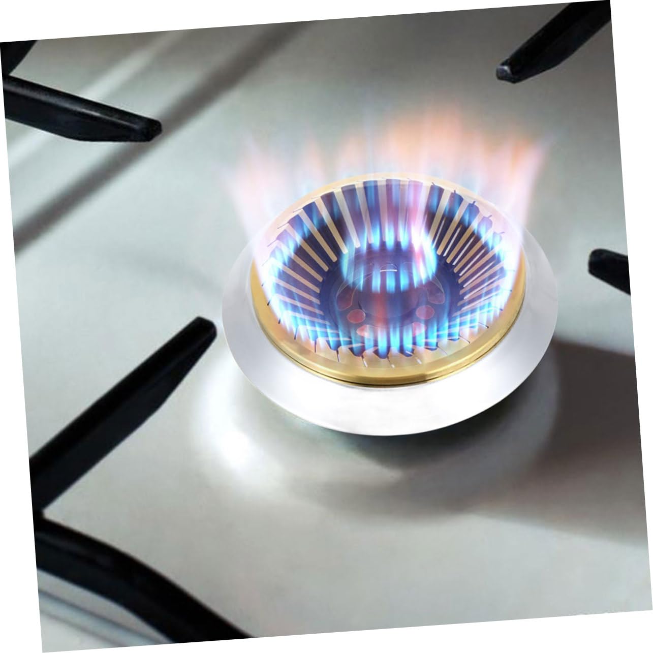 INOOMP 2piezas Rejilla Para Cocina De Gas Difusor De Estufa Soporte De Cocina De Gas Accesorios De De Anillo De Soporte Para Wok Difusor De Calor Para Eléctrica