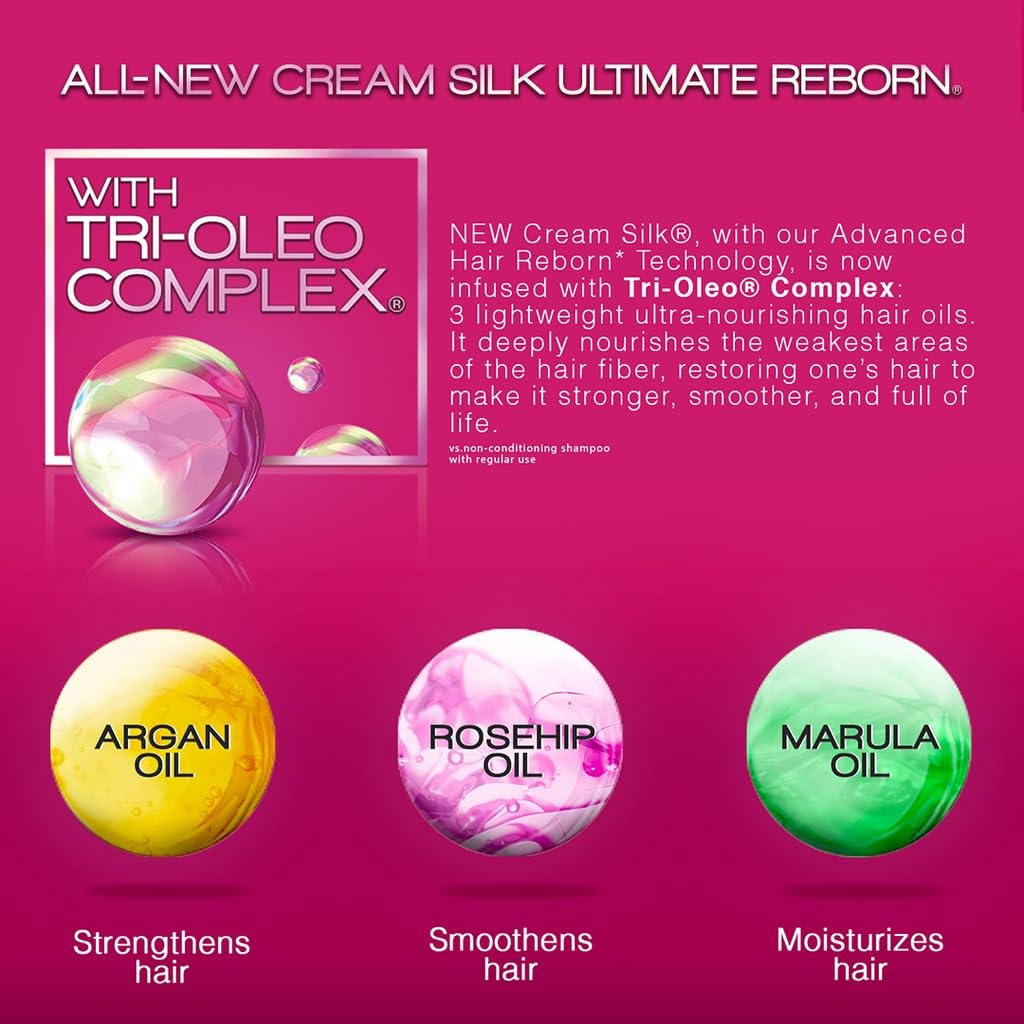 Lot of 2 Cream Silk Conditioner Standout Straight for Straighter Hair Creamsilk 180ml - Image 6