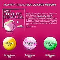 Vista 6 de Lote de 2 acondicionadores Cream Silk destacados recto para cabello liso Creamsilk 6.1 fl oz