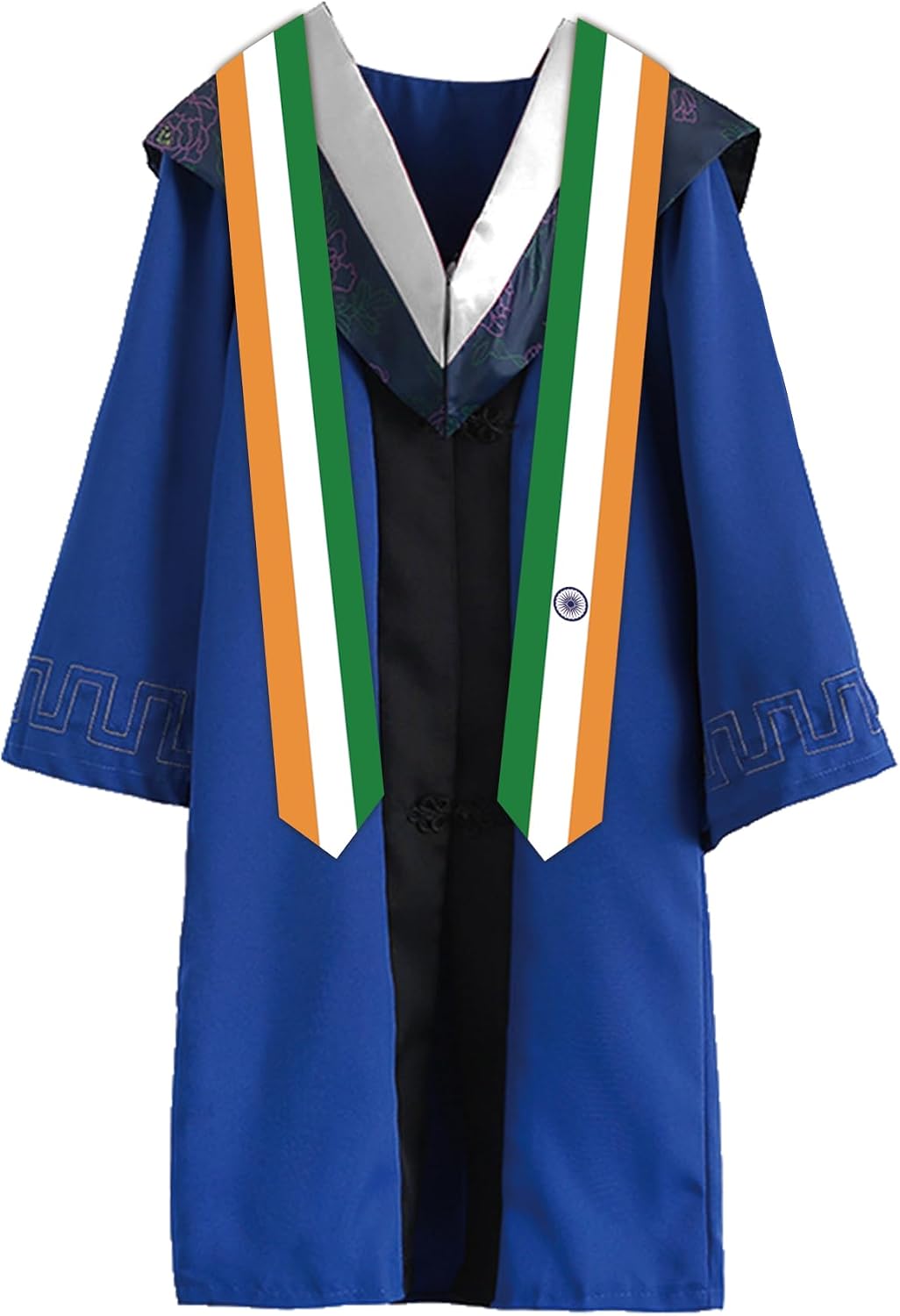 India Country flags Graduation Stole scarf class of 2025 Graduation Sash Unisex Adult for Study Aboard International Students gifts