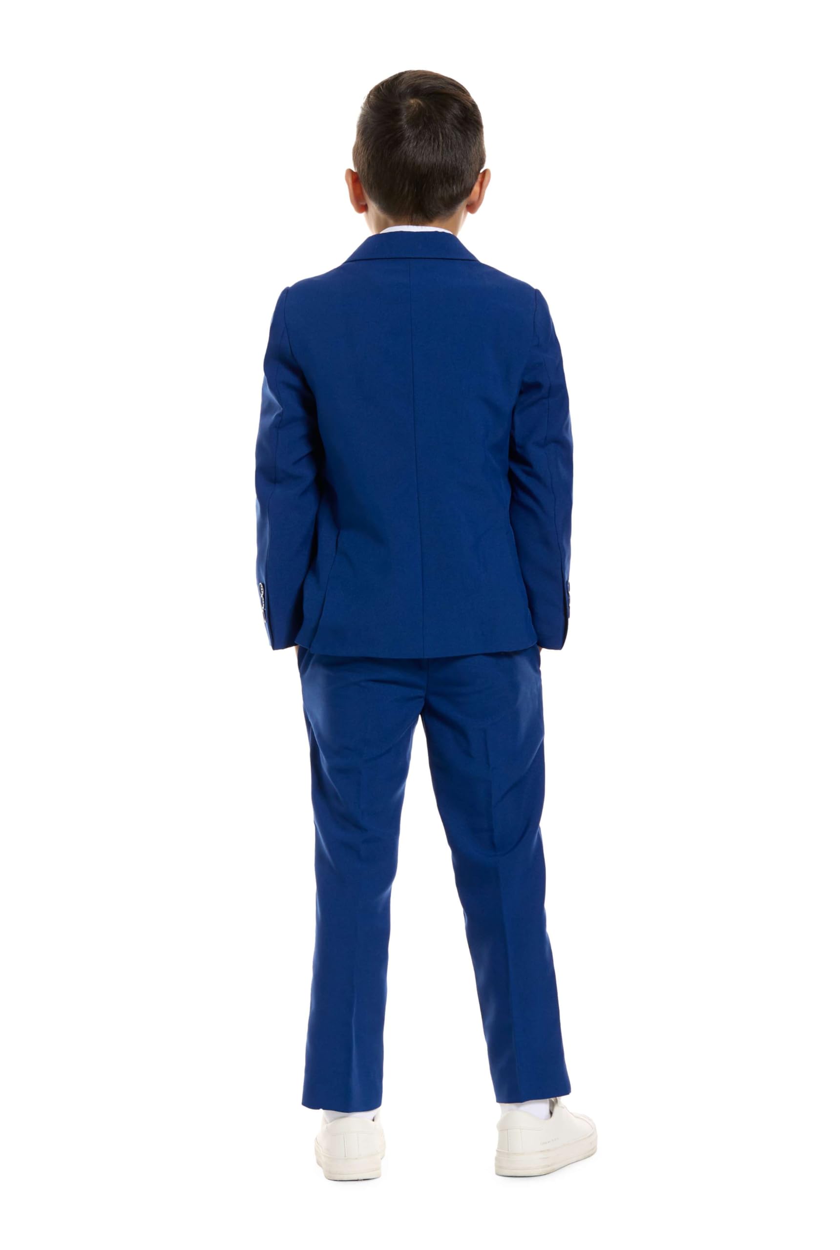 OppoSuits Men Suit Juego de Pantalones de Traje de Negocios Niños