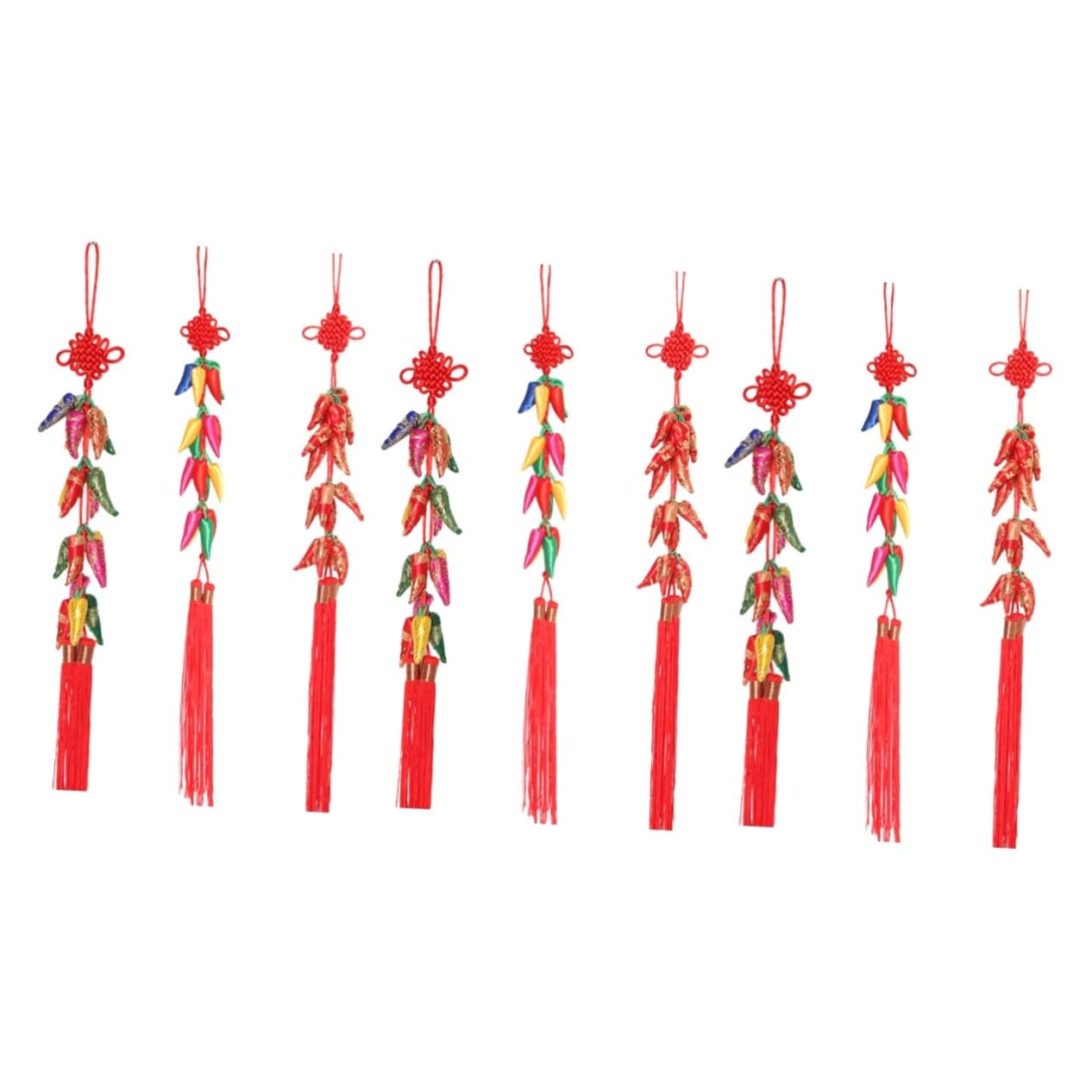 Alipis 3stücke Spring Festival Chinesischer Bunter Pfeffer Dekoration Für Hochzeiten Und Teiliges Für Festliche Anlässe Und Zuhause