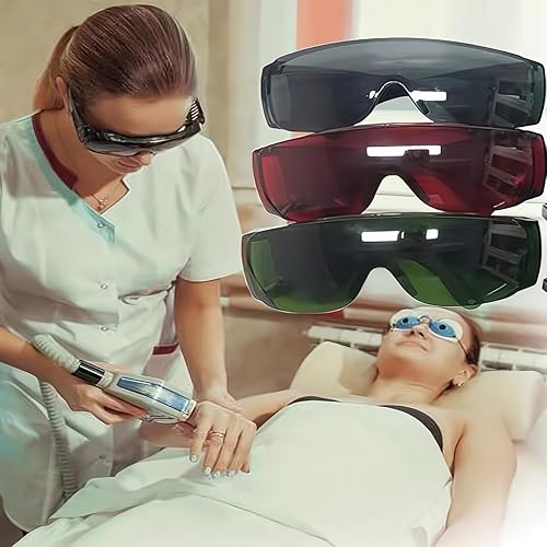 Miniatura 5 de Gafas de seguridad para hombres, gafas de seguridad con filtro de luz para protección ocular, gafas protectoras industriales con estuche para