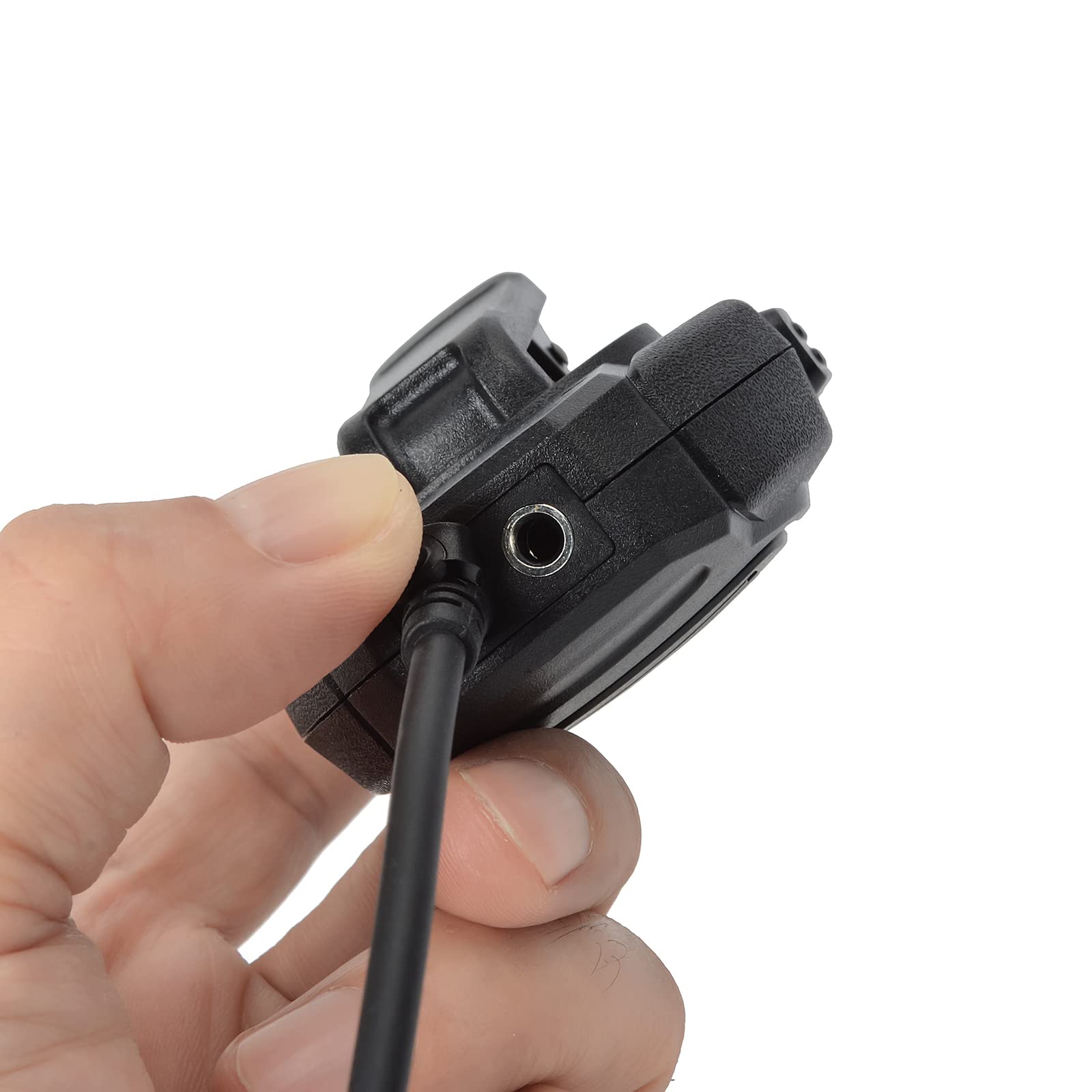 UAYESOK Afstandsbediening twee-weg radio microfoon, 2-pins handheld schouder luidspreker microfoon met 3,5 mm headset-aansluiting, compatibel met Motorola DP1400 CP040 GP300 XT420 XT460 Hytera Midland UAYESOK Afstandsbediening twee-weg radio microfoon, 2-pins handheld schouder luidspreker microfoon met 3,5 mm headset-aansluiting, compatibel met Motorola DP1400 CP040 GP300 XT420 XT460 Hytera Midland