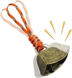 Cow CHELLS con Consejo, CHABLAS para COLLARSES,Campana de Oveja pequeña y múltiple con cordón - Ornamento de Metal para ranchos para Acampar al Aire Libre