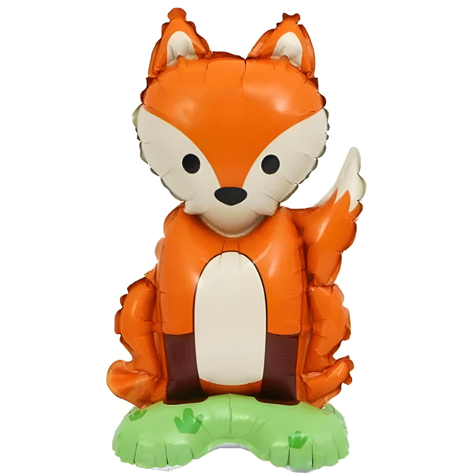 Foil Balloon Stand 3D, Fox Design, Approx. 35 x 61 cm - Perfect for Children's Birthdays, Parties, Decoration, Gifts, Events, Celebrations, Surprises - High Quality, Durable