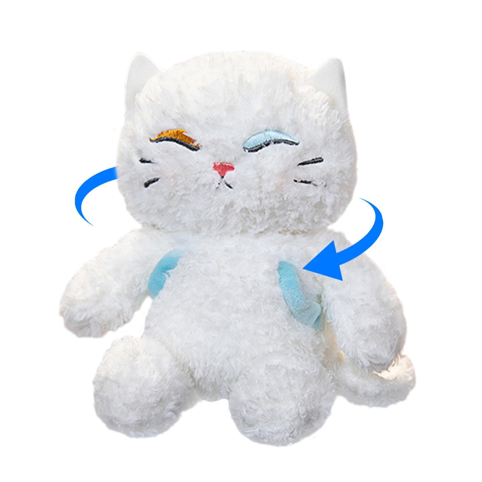 Amazon.co.jp: 猫のぬいぐるみ - 柔らかくてかわいい顔が変わる