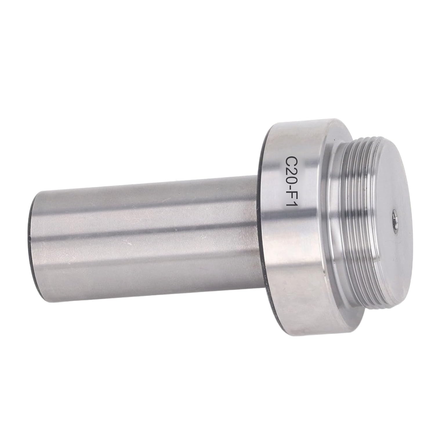 C20‑F1 Type Boring Head Shank 1-1/2-18UNF Thread Straight Boring Shank High Carbon Steel Boring Head Arbor