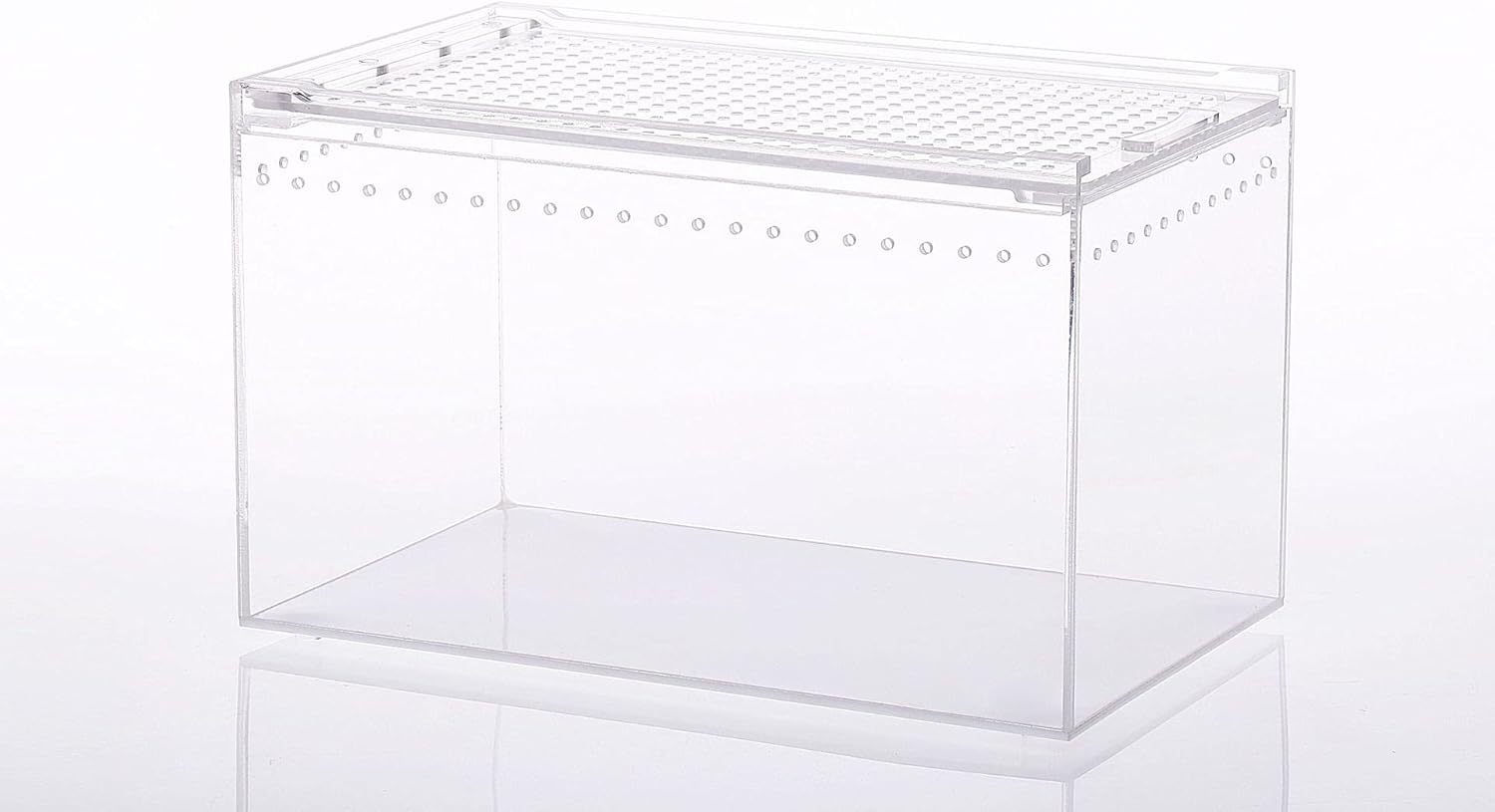 DMB爬虫類ケージ ガラス飼育ケージ 観音開きガラスボックス 組み立て