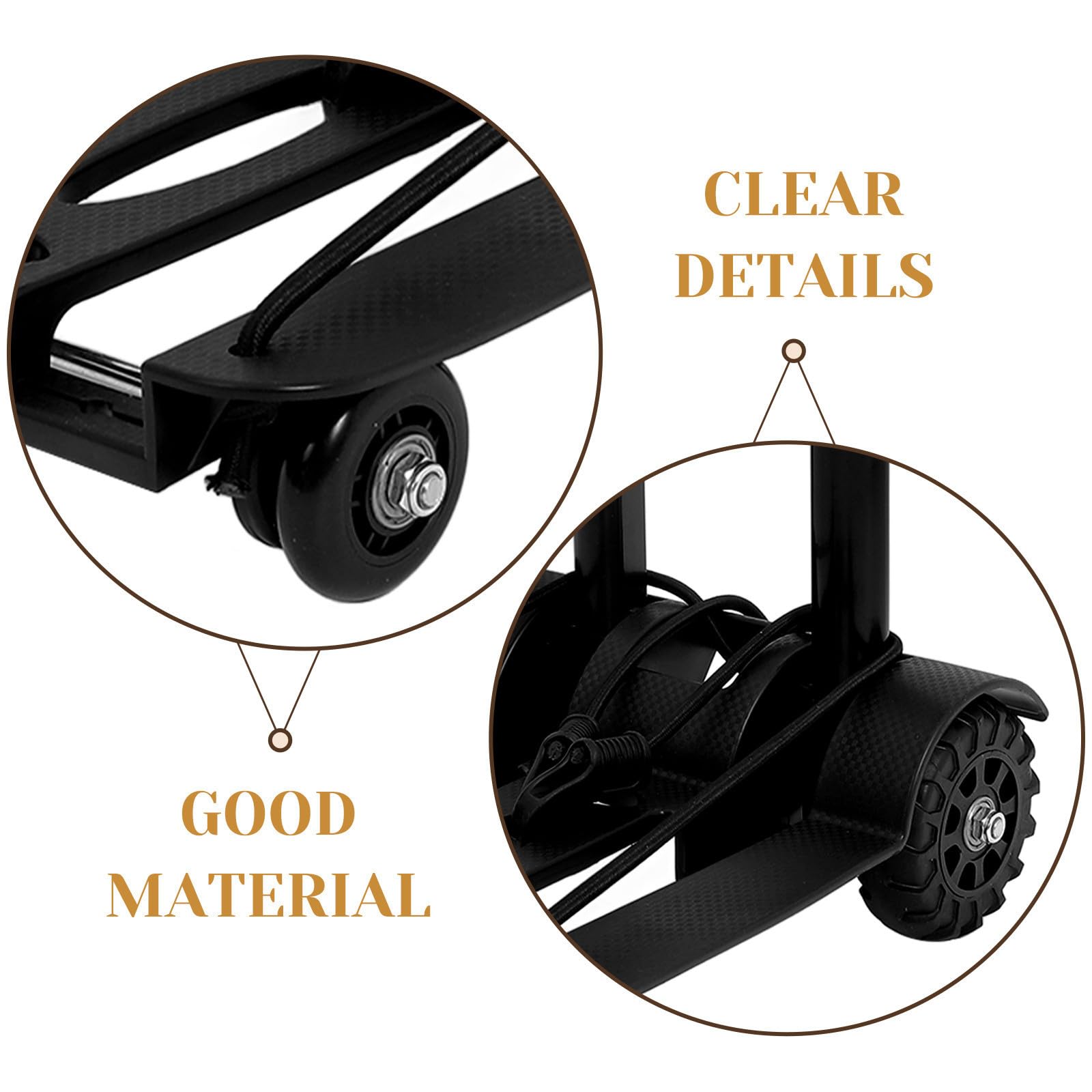 Carrito y Portátil de Aleación de Aluminio Plegable para Compras Viaje